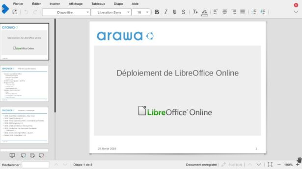 LibreOffice Online pour Nextcloud et ownCloud