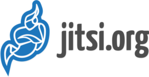 jitsi logo blue grey text2x