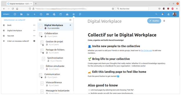 Nextcloud 22 + Talk 12 : Digital Workplace moderne