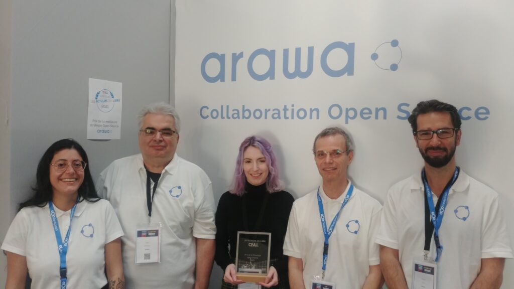 Arawa, lauréat des Acteurs du Libre 2021 3 Acteurs du Libre : Arawa, meilleure stratégie open source