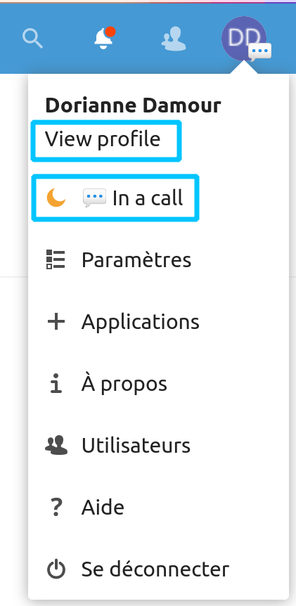 Nextcloud 23 : renforcez la collaboration avec votre écosystème 1 Statut Nextcloud