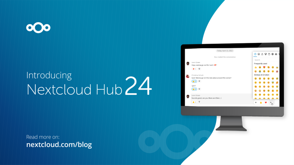 Nextcloud 24 : amélioration des performances et de l'écosystème d'applications 1 Image de présentation Nextcloud 24