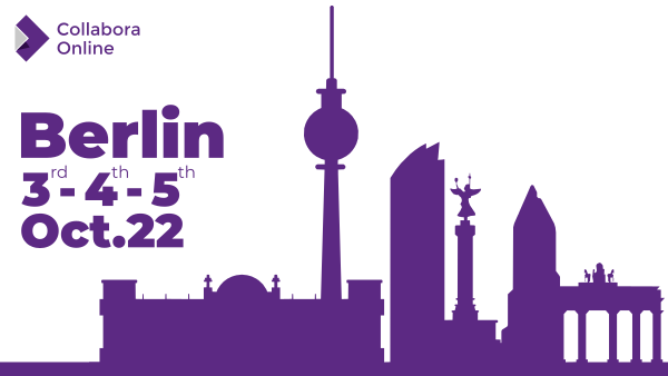 Bannière annonçant les COOL Days 2022 du 3 au 5 octobre à Berlin