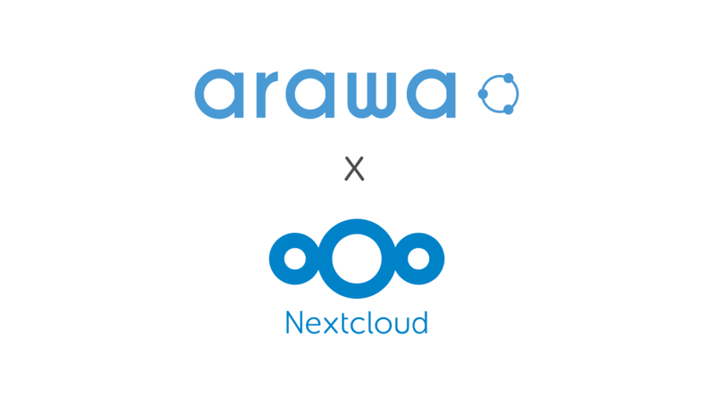 Logos Arawa et Nextcloud