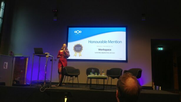 Notre application Workspace obtient la 3ème place à l’App Contest de la Nextcloud Conf 2022