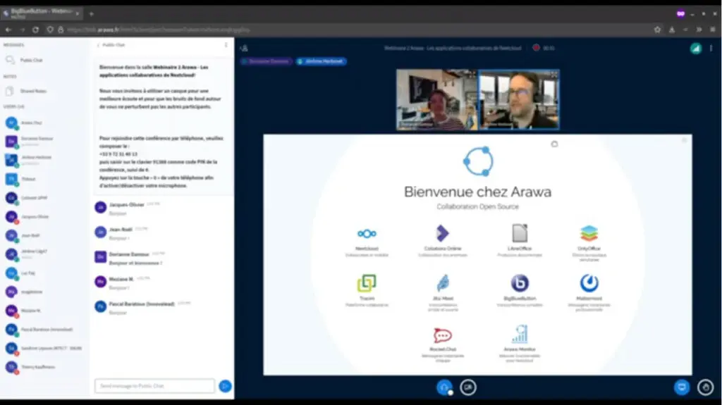 webinaire arawa 2 les apps nextcloud partie 1