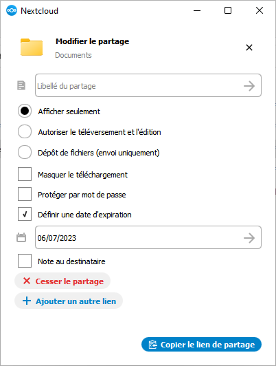 Détail des nouveautés de Nextcloud Hub 5 (v. 27) 11 2023 06 23 16 06