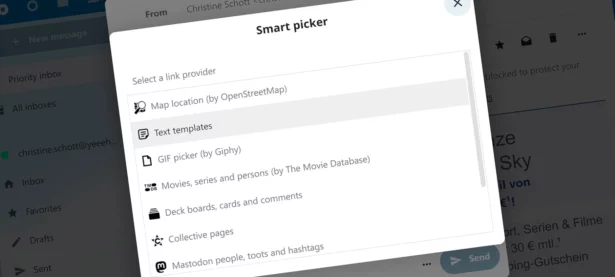 Cas pratiques d’usage du Smart Picker de Nextcloud en milieu professionnel