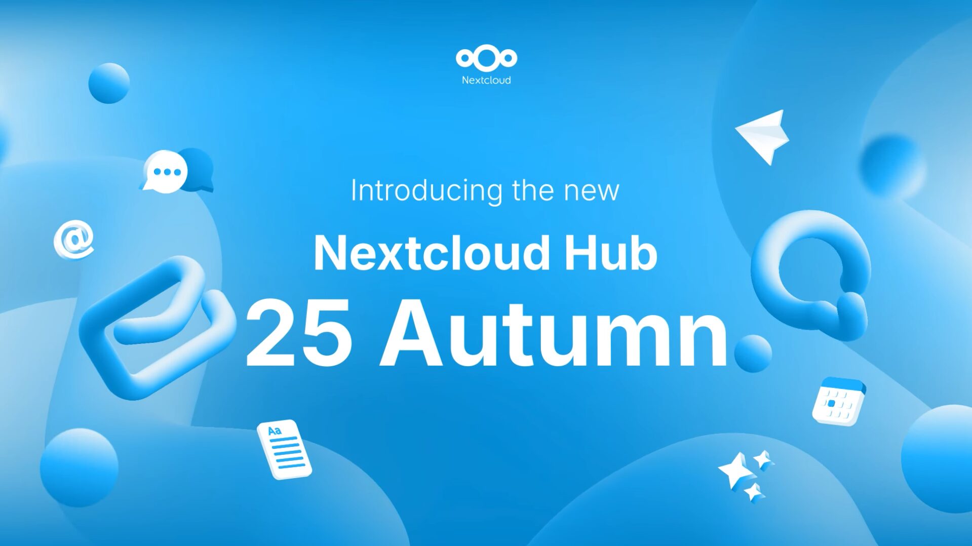 Principales nouveautés de Nextcloud Hub 25 Autumn (v. 32)