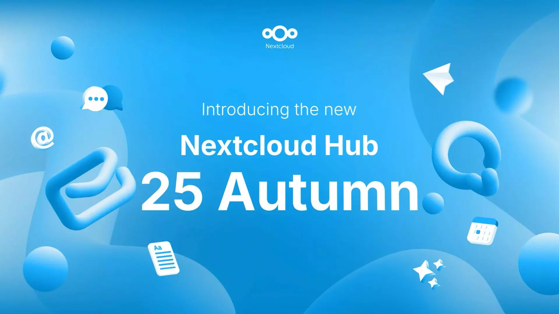 Principales nouveautés de Nextcloud Hub 25 Autumn (v. 32)