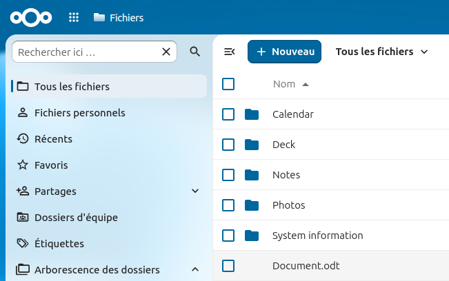 Principales nouveautés de Nextcloud Hub 26 Spring (v. 34) 2 2026 06 10 15 31 1
