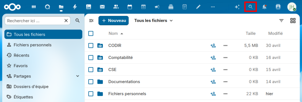 Principales nouveautés de Nextcloud Hub 26 Spring (v. 34) 4 2026 06 10 15 58