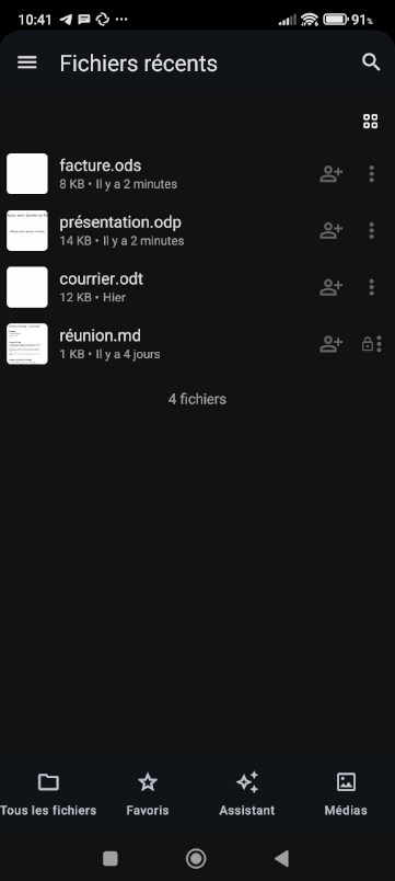 Principales nouveautés de Nextcloud Hub 26 Spring (v. 34) 44 2026 07 03 10 49
